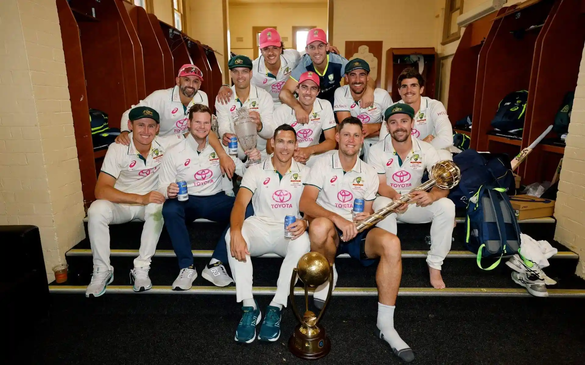 Iconic! Pat Cummins Ruthless Australia Freeze Time With BGT, WTC and Ashes Trophy Pose